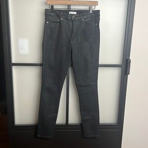 Good American Good Legs Coated Jeans Size 12